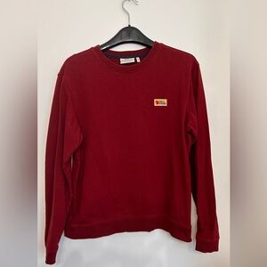 FJÄLLRÄVEN MAROON VARDAG CREWNECK